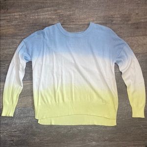 Blue & Yellow Sweater